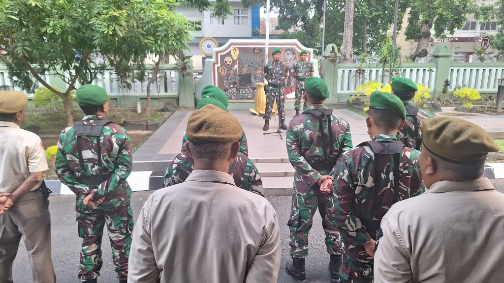 Dandim 1606 Pastikan Kesiapan TNI Amankan Pilkada Damai