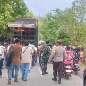 Polsek Sekotong Kawal Tradisi Nyongkolan: Lalu Lintas Tetap Aman