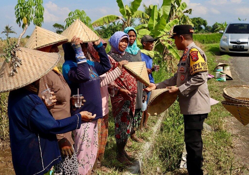 Polri dan Petani Lombok Barat Bersinergi Wujudkan Swasembada Pangan