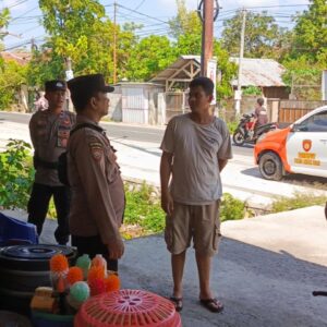 Polsek Labuapi Cegah Kejahatan dengan Patroli Berkala