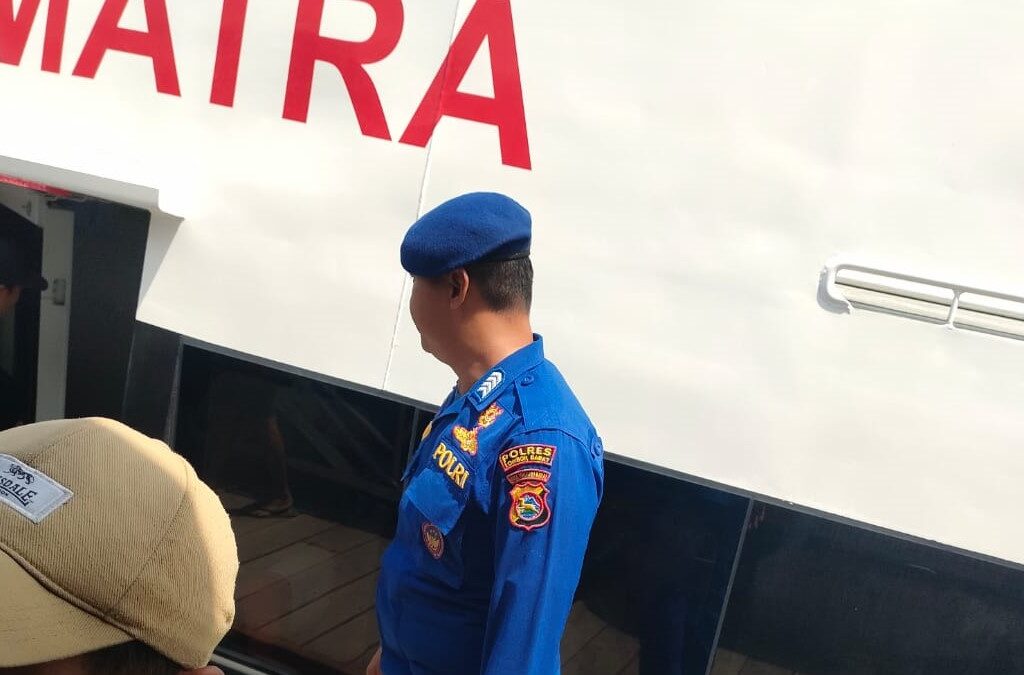 Sat Polairud Amankan Pelabuhan Senggigi, Dukung Wisata Aman di Lombok Barat