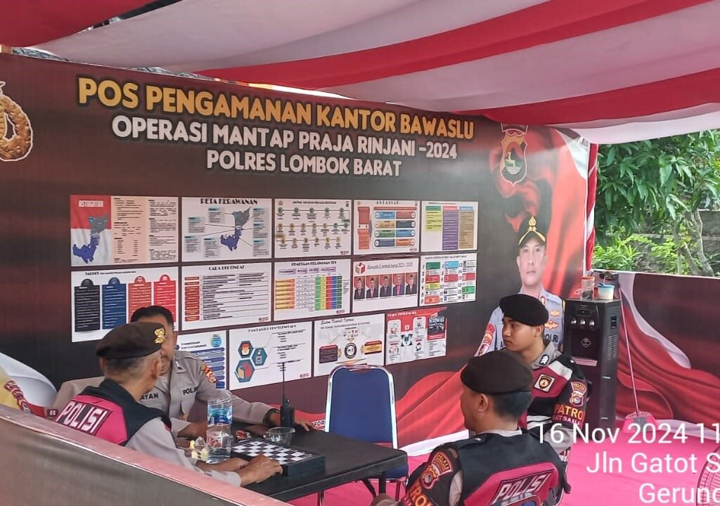 Patroli Preventif Polres Lombok Barat: Antisipasi Gangguan di Pemilukada