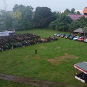 Apel Siaga Pengawasan Kawal Pilkada Demokrasi Terjaga Digelar di Kota Mataram