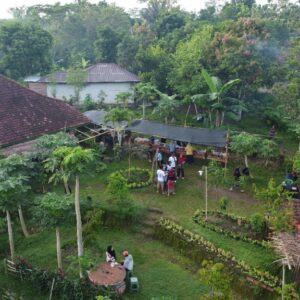 Bale Sipon Sedau, Tempat Sarapan Eksotis dengan View Gunung Rinjani