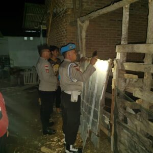 Mencegah Kriminalitas, Polsek Sekotong Tingkatkan Patroli di Kandang Ternak