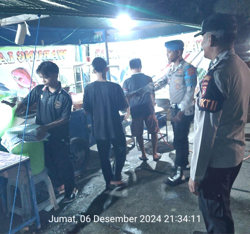 Patroli Polsek Kediri: Langkah Aman Cegah Narkoba dan Kondusivitas Pasca Pilkada di Lombok Barat