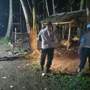 Antisipasi Kejahatan Malam: Polsek Sekotong Intensifkan Patroli di Karang Kerem