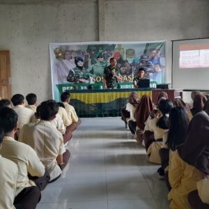 Siswa SMAN 10 Antusias Ikuti Sosialisasi Penerimaan TNI