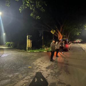 Malam Kondusif di Jalur Bil I-II: Upaya Preventif Polsek Kuripan