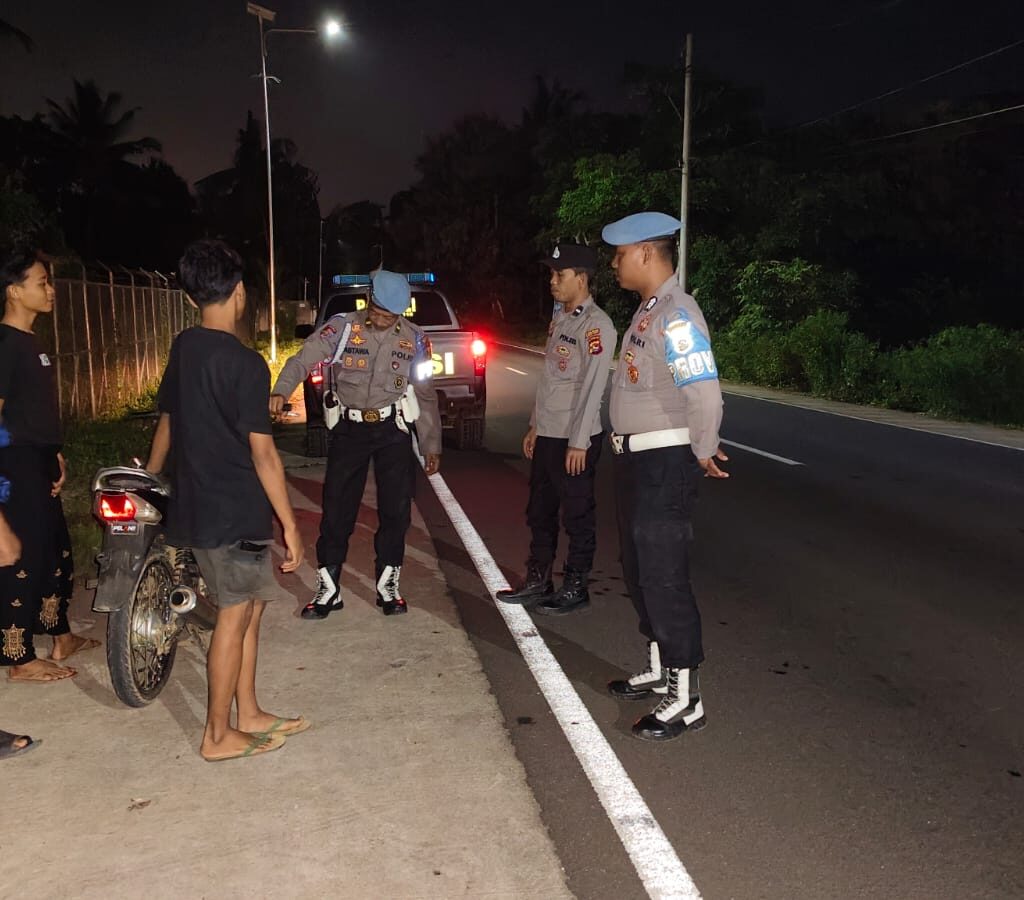 Amankan Lembar, Patroli Blue Light Ditingkatkan di Jam Rawan