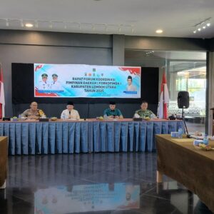 Forkopimda KLU Bahas Kamtibmas, Investasi, dan Pemekaran Wilayah Jelang Ramadan dan Nyepi