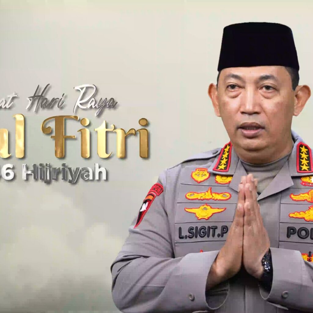 Pesan Kapolri di Idulfitri: Kebersamaan untuk Indonesia Lebih Kuat