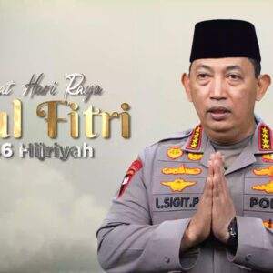 Pesan Kapolri di Idulfitri: Kebersamaan untuk Indonesia Lebih Kuat
