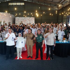 Rapat Strategis Penyerapan Gabah NTB 2025, TNI-Polri Siap Kawal