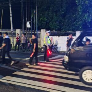 Polsek Batulayar Kawal Pawai Takbiran, Malam Idul Fitri Kondusif