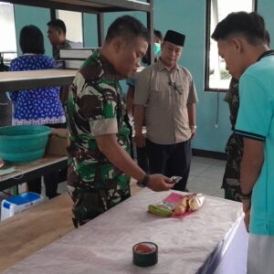 Dandim 1606/Mataram Tinjau SPPG dan Tekankan Peran Babinsa