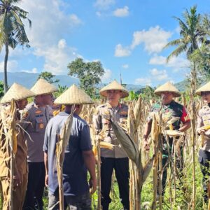 Dukungan Polres Lombok Barat terhadap Program Ketahanan Pangan