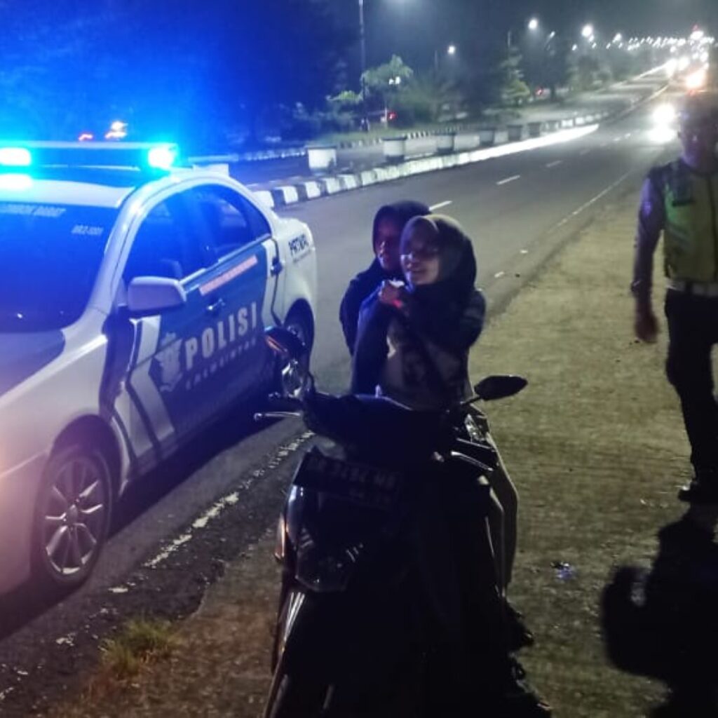 Aman Idul Fitri: Polres Lombok Barat Gencar Patroli Anti Balap Liar