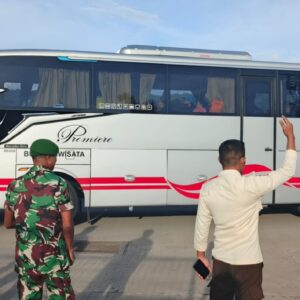 Arus Mudik Aman, Polres Lombok Barat Perketat Pengamanan di Pelabuhan Lembar