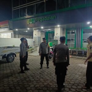Polsek Gerung Tingkatkan Patroli Malam Cegah 3C dan Curnak