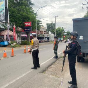 Personel Gabungan Diterjunkan di Lombok Utara untuk Amankan Idul Fitri