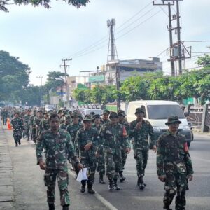 Prajurit Kodim 1606 Mataram Tingkatkan Fisik Lewat PSJM