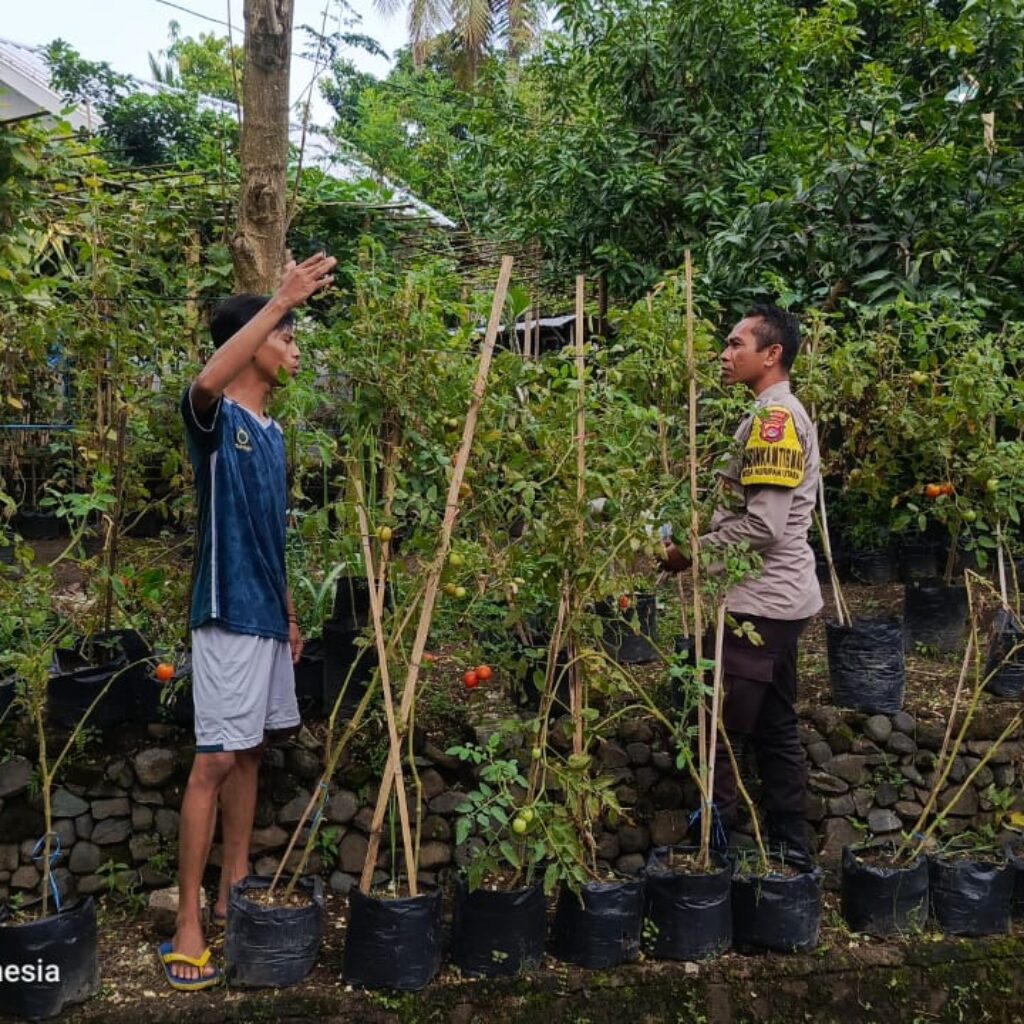 Polres Lombok Barat Aktifkan Pemuda Wujudkan Kemandirian Pangan Lokal