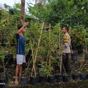 Polres Lombok Barat Aktifkan Pemuda Wujudkan Kemandirian Pangan Lokal