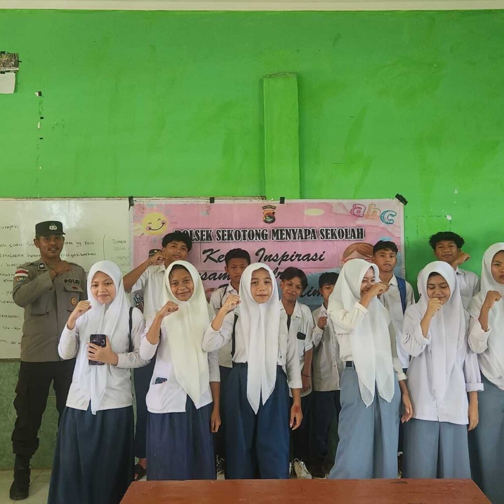 Polsek Sekotong Menyapa Sekolah: Cegah Narkoba dan Pernikahan Dini di MTs