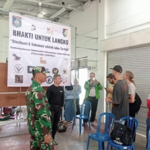 Desa Langko Gencarkan Aksi Cegah Rabies Lewat Vaksinasi