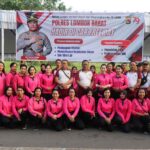 Polres Lombok Barat Rayakan Hari Bhayangkara Lewat CFD Bersama Warga Gerung