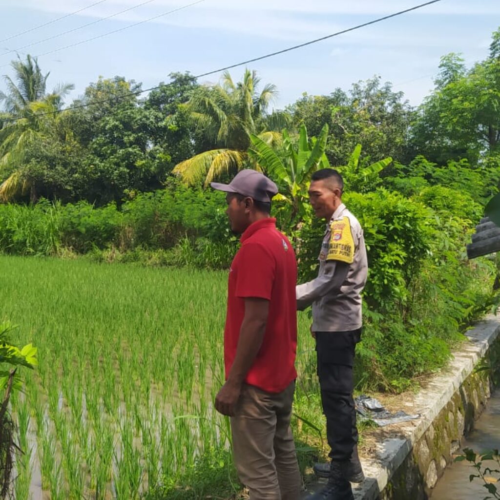 Silaturahmi Polisi dan Petani Berambang, Perkuat Ketahanan Pangan Lokal
