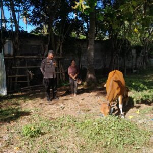 Ketahanan Pangan di Senggigi: Peran Aktif Polsek Batulayar