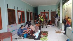 Sinergi TNI dan Nakes di Posyandu Selelos