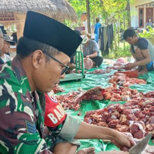 Idul Adha Penuh Makna: Kodim 1606/Mataram Pererat Silaturahmi lewat Kurban