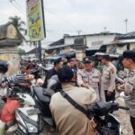 Patroli Kamtibmas Polres Lobar Sasar Pasar Kediri