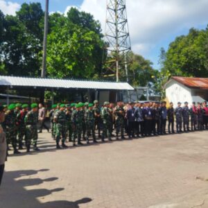 Apel Kesiapan Pengamanan Kunjungan Ibu Wapres Digelar di Lombok Barat