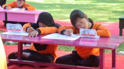 SLBN 2 Lombok Barat Jadi Tuan Rumah Lomba Mewarnai Hari Bhayangkara