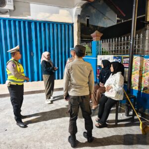 Jaga Kamtibmas, Polsek Kediri Gencarkan Patroli Rutin