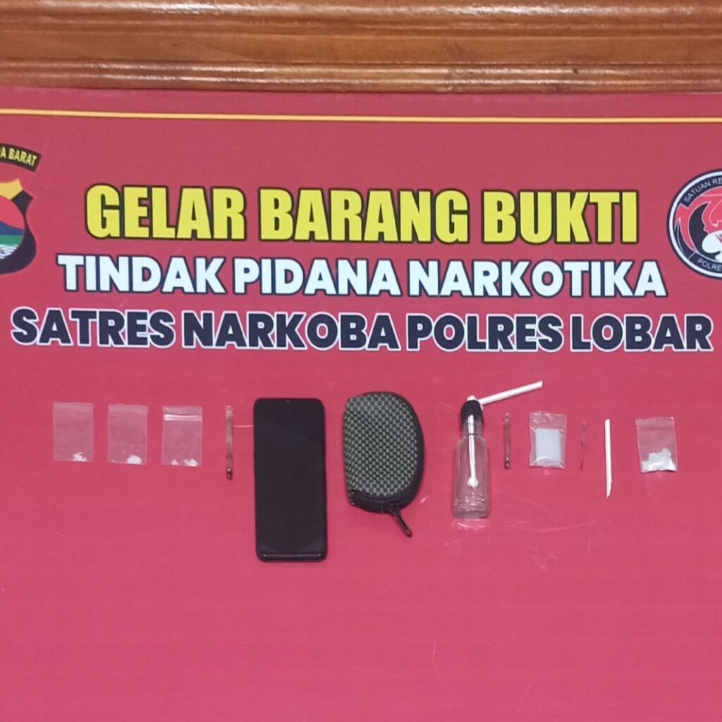 Residivis Pengedar Sabu Ditangkap di Lombok Barat