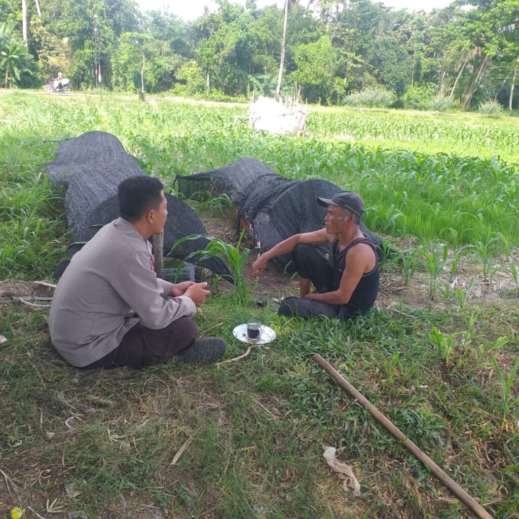 Polres Lombok Barat Dukung Petani Wujudkan Ketahanan Pangan di Lembar