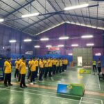 GOR Desa Kediri Jadi Saksi Semarak Turnamen Bhayangkara ke-79 Polres Lombok Barat