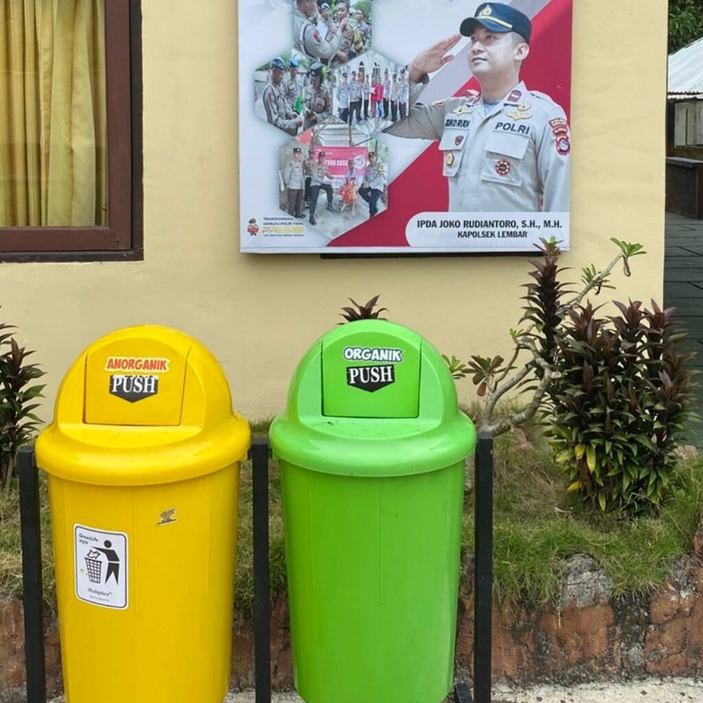 Polsek Lembar Dinilai dalam Lomba Kebersihan Mako Polres Lombok Barat
