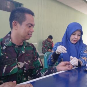 Pemeriksaan Kesehatan Berkala Wujud Kepedulian pada Prajurit