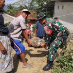 Babinsa Koramil 1606-04 Ajak Warga Bangun Tandon Air