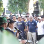 Dandim Mataram dan Sekda Mataram Pimpin Pembersihan Puing Pascabanjir