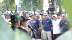 Dandim Mataram dan Sekda Mataram Pimpin Pembersihan Puing Pascabanjir