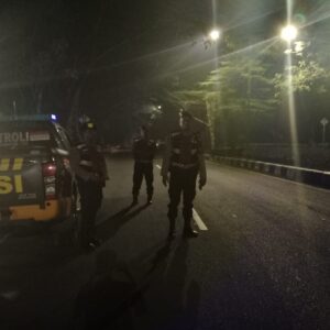 Polres Lombok Barat Intensifkan Pengamanan Malam di Jalur Rawan Kejahatan Kecamatan Kediri