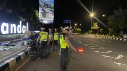 Satlantas Lombok Barat Perketat Patroli Malam di Gerung dan Sekitarnya