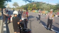 Satlantas Lombok Barat Gelar Operasi Patuh, Fokus Disiplin Pengendara Roda Dua